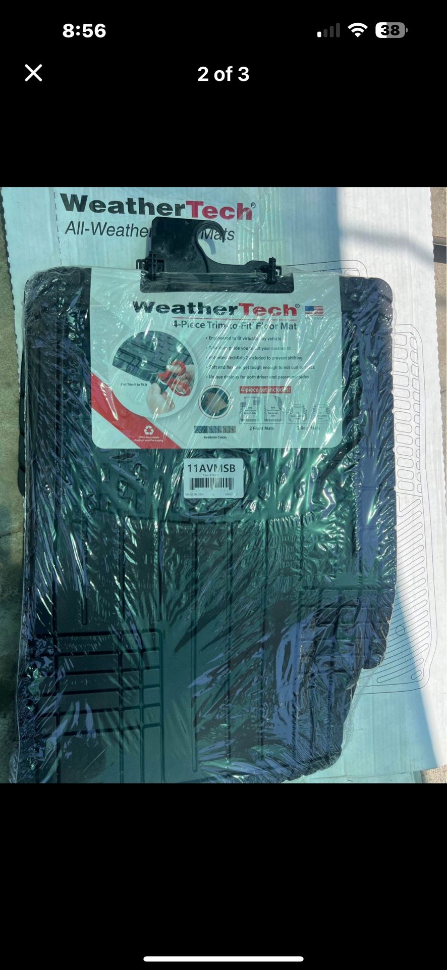 Weather Tech Mats Universal 