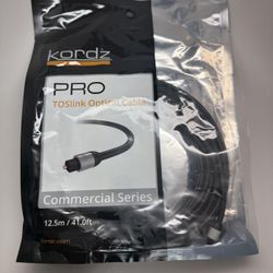 Kordz PRO-TL1250 Pro Series 12.5M TosLink Cable