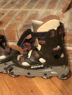 Bauer Roller Blades V-Tech 9 model Size 6 Ladies or 8 Men’s
