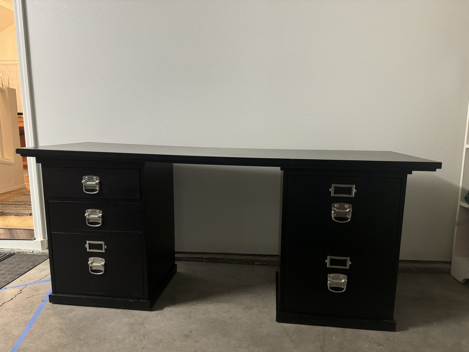 Pottery barn Bedford desk And Cabinets