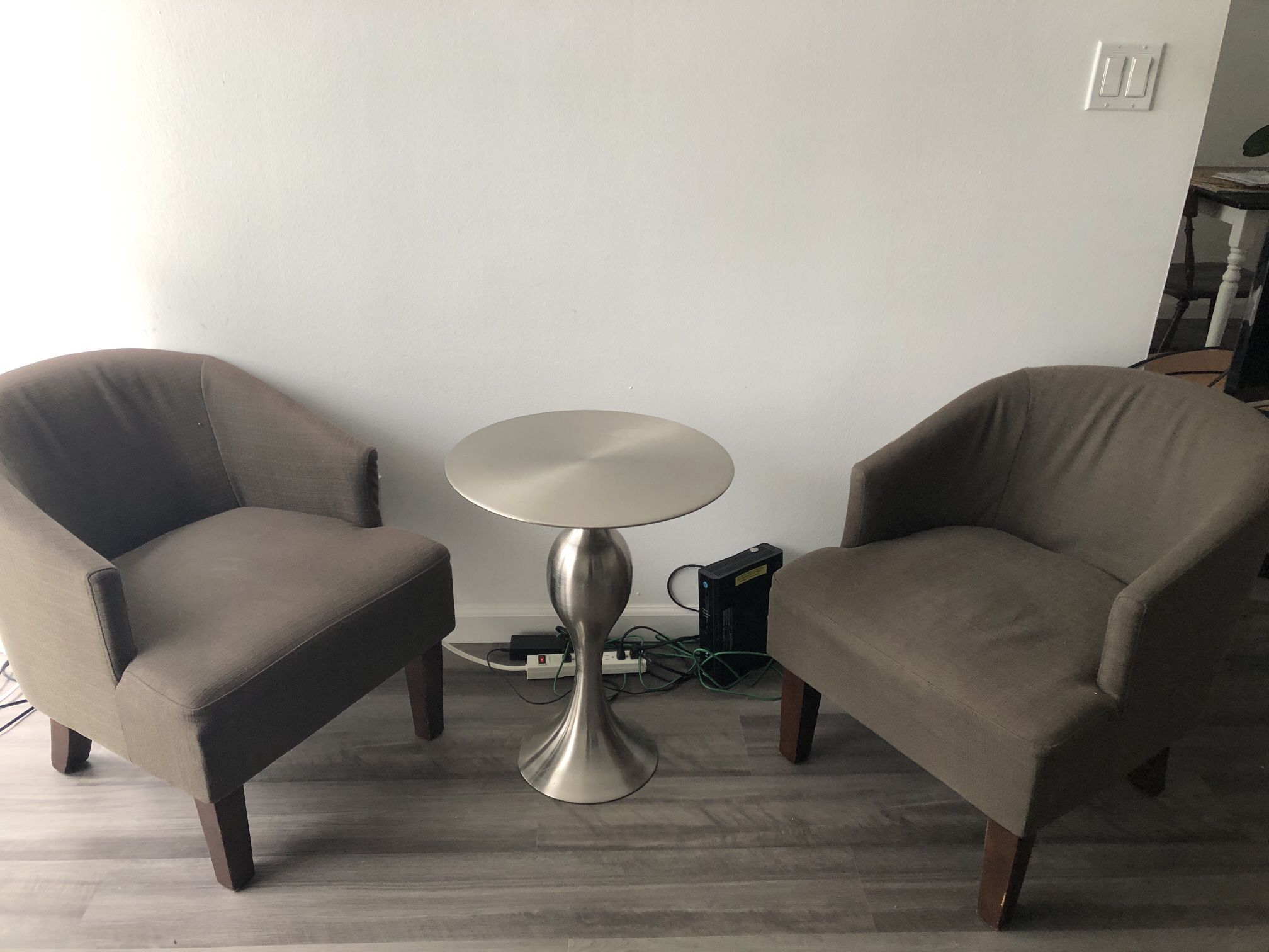 Chairs And Coffee Table Set