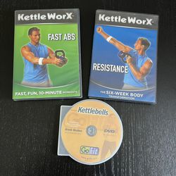 KettleWorX Kettlebell Workout DVDs