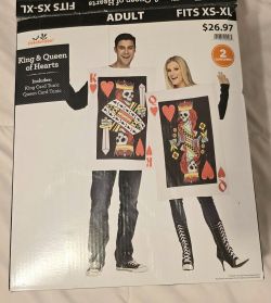 King & queen Couple Halloween Costume 