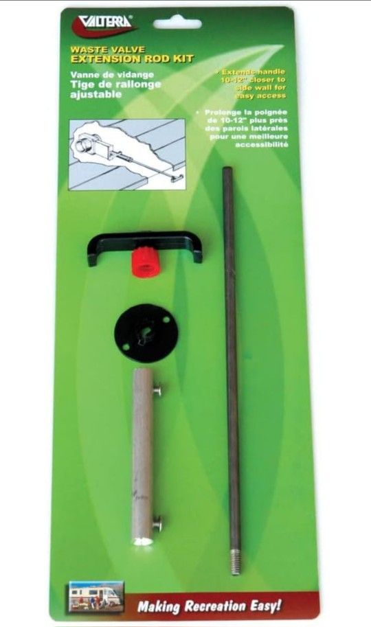 Valterra T1046-10VP Waste Valve Solid Extension Kit