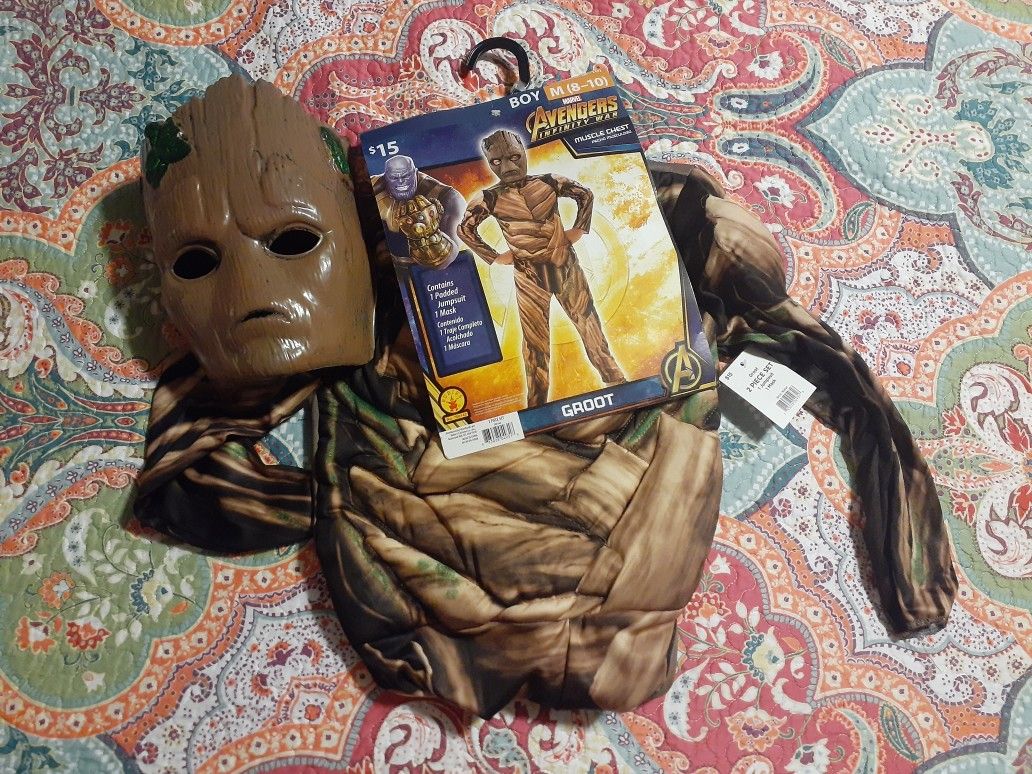 Brand new Avengers Groot costume