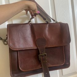 Leather Bag / Briefcase / Messenger Bag