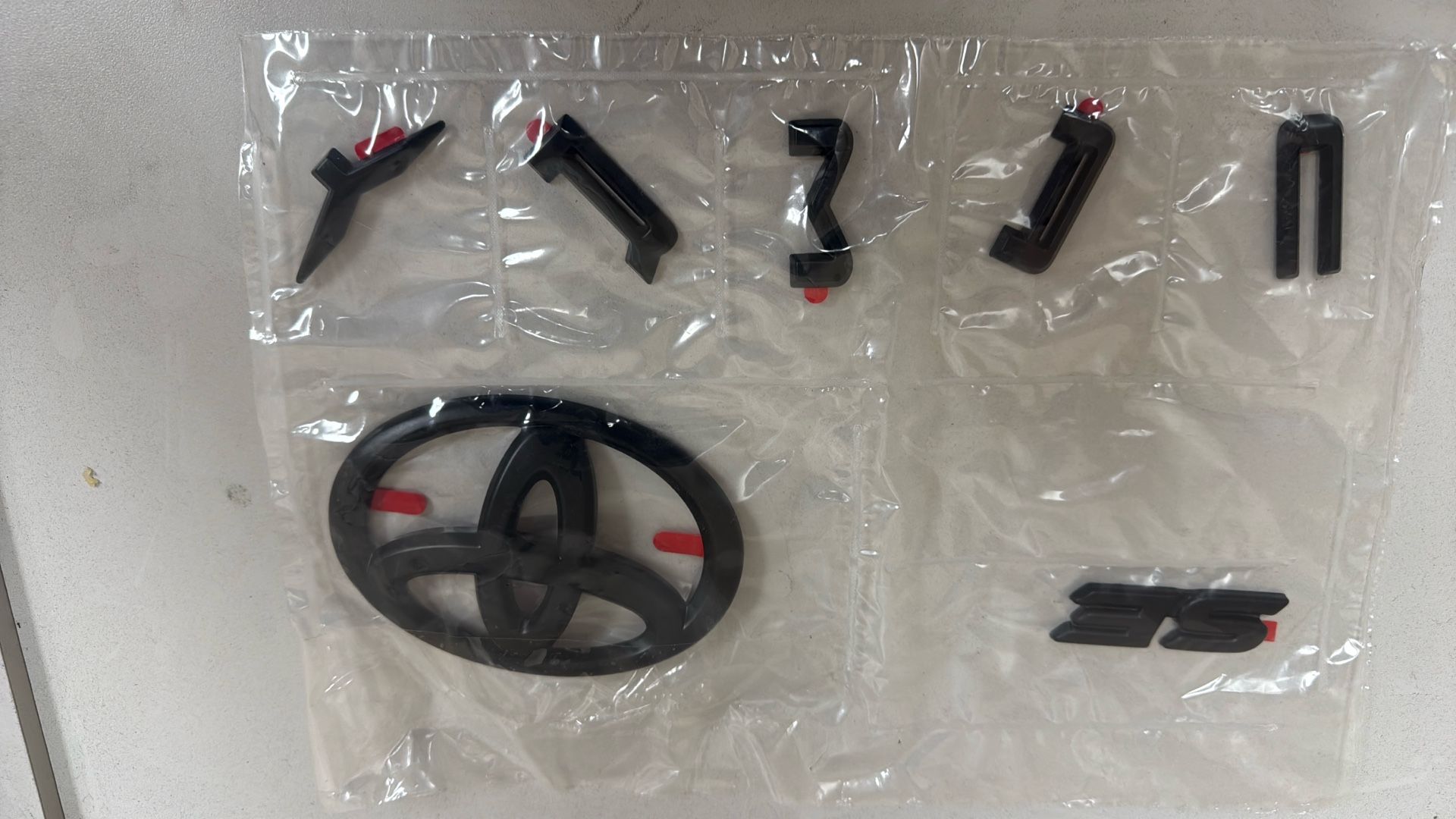 Camry Black Out Emblem Overlays