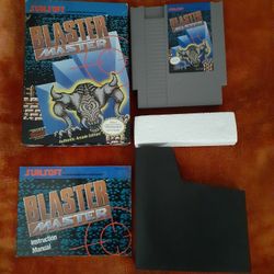 Nintendo NES Games- Blaster Master (Complete in Box)