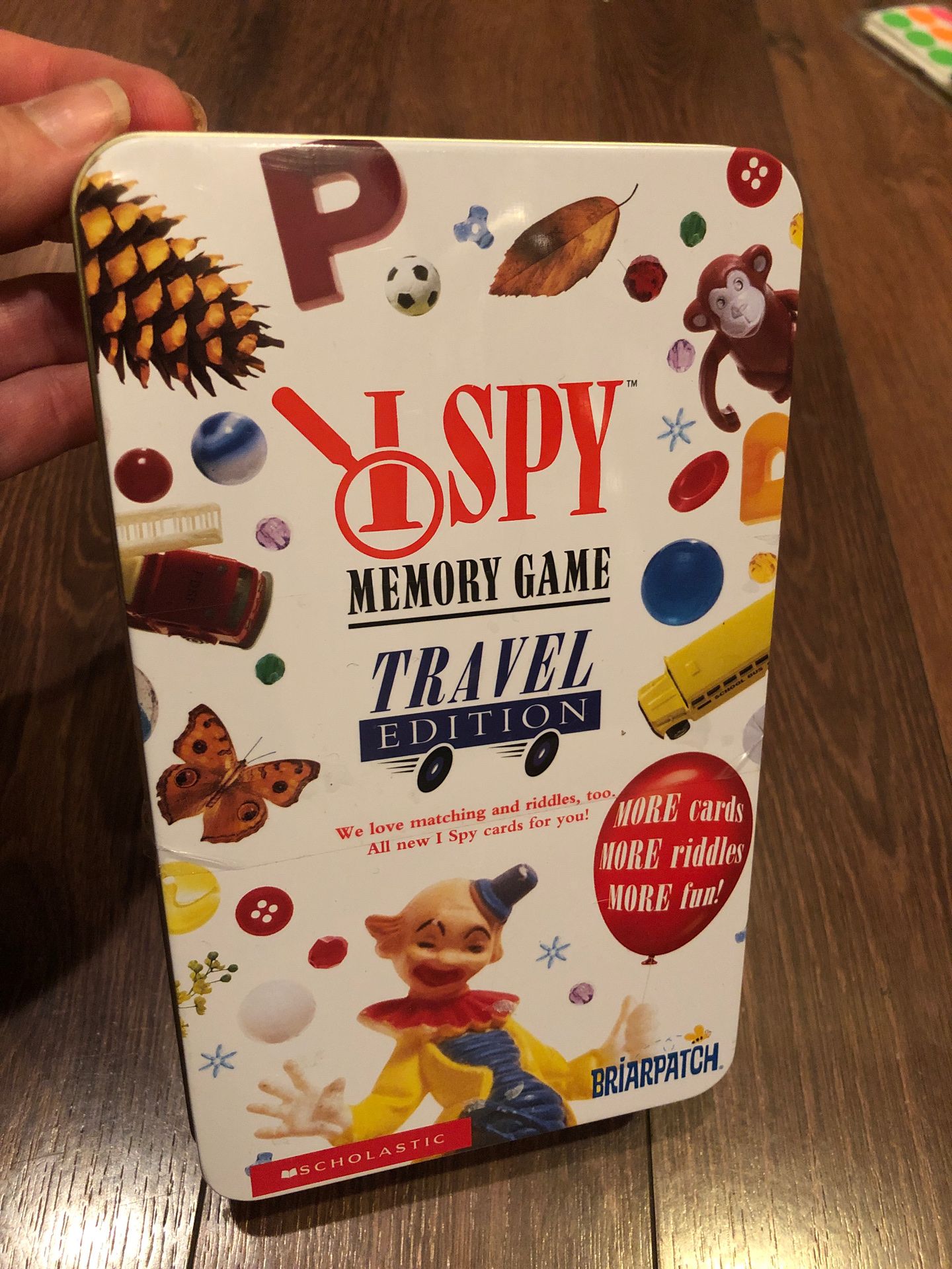 I spy memory game - like new - preschool - homeschool