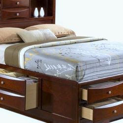 New Queen Bed Set plus Storage