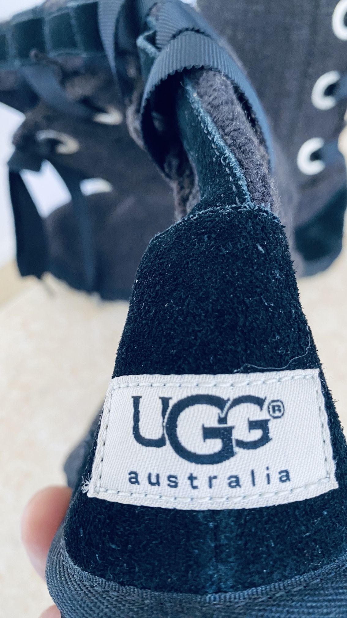 UGG Australia Black Boots