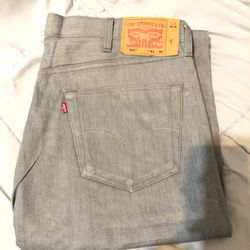 silver levi’s 501