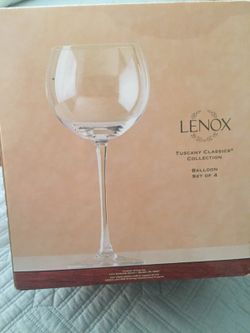 Brand New Lenox wine glasses