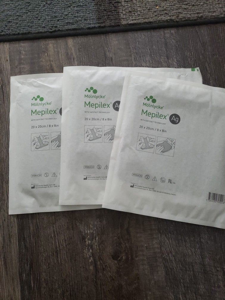 Mepilex 8 X 8 In. 3 Total