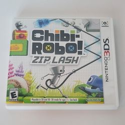 Chibi-Robo Zip Lash For Nintendo 3Ds 