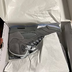Jordan 5 wolf grey