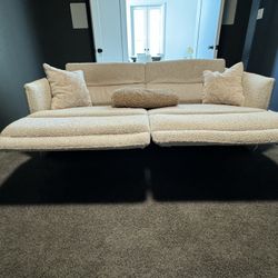 Comfy Leisure Power Recliner Sofa 84"