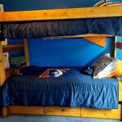 Wood Bunk Beds 
