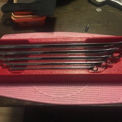 Snap-on Double Box End Wrench Set Sae 
