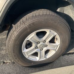 tires and Jeep original rims