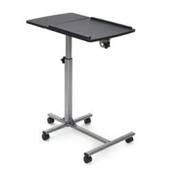 Adjustable Angle Height Rolling Laptop Table