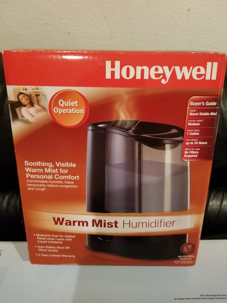 Honeywell warm mist humidifier