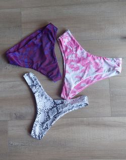 3 Bikini Bottoms – Size S/XS – Dance, Swim or Beachwear