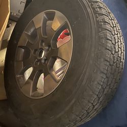 Goodyear Tire And Jeep Wheels (only 1 Left)