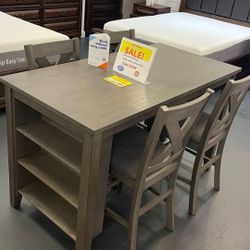 Miranda Dining Table Sets W/4 Chairs---$499---Wow!!!---Delivery Available 