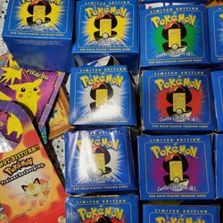 Pokemon 24k Plated Cards Beanies Dvd Cards