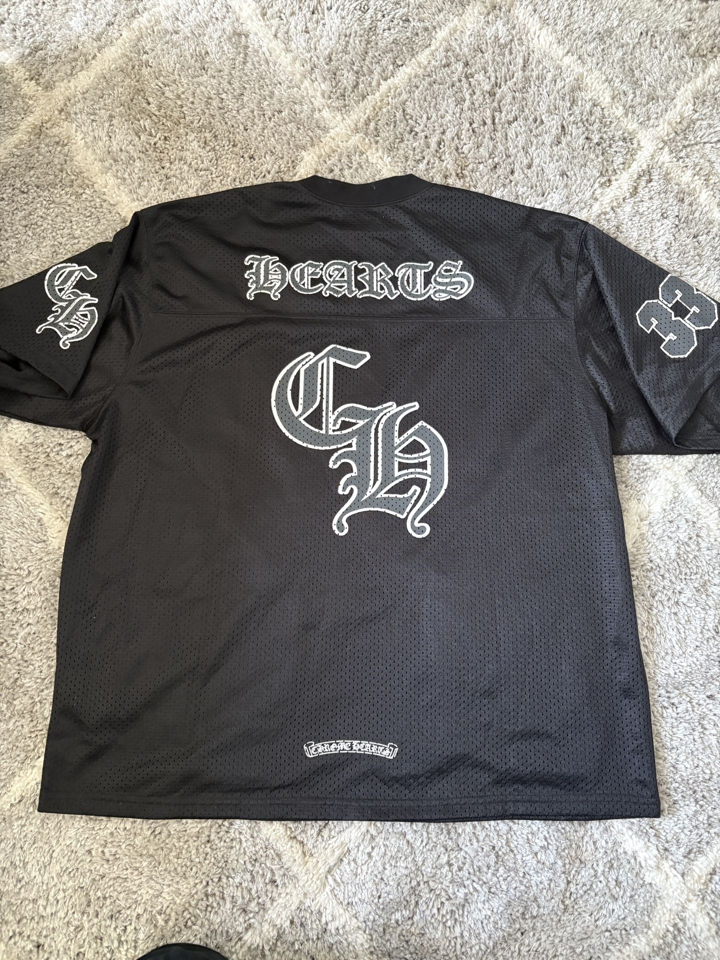 Chrome Hearts mesh jersey