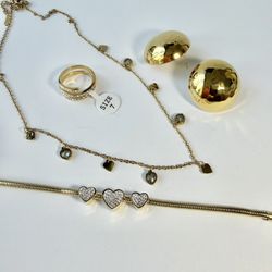 Brand New Jewelry Sets (stainless Steel & gold Plated)