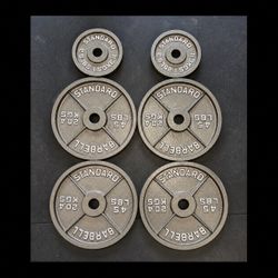 Standard Barbell Weight Plates