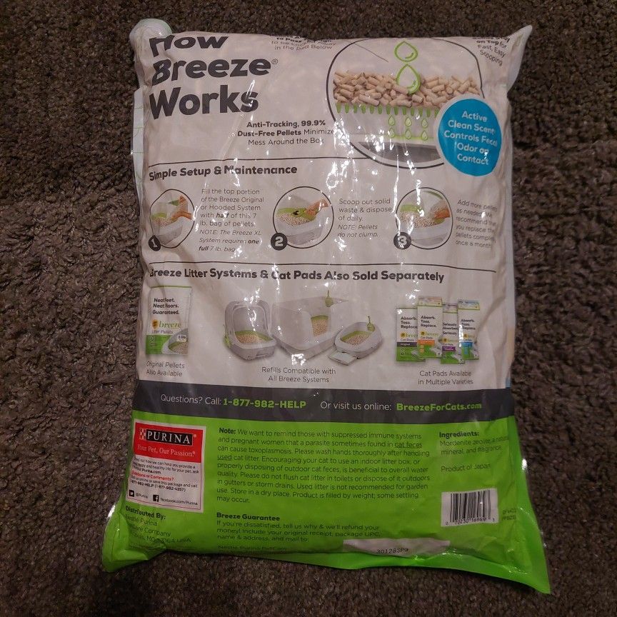 Cat Litter Pellets (Two 7lb Bags)