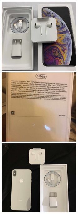 Factory UnlockediPhone XS Max 512GB Silver