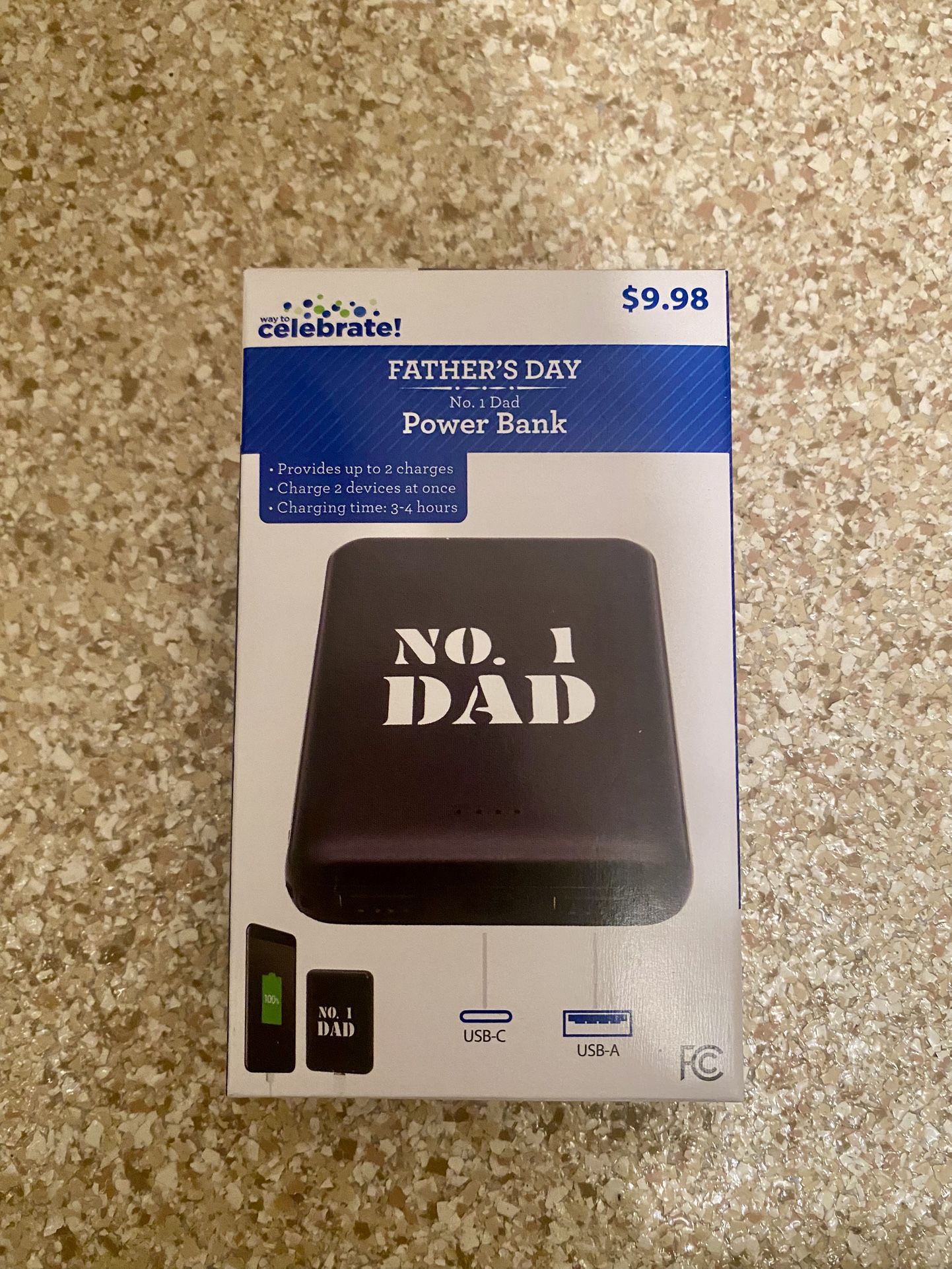 NEW Father’s Day “No. 1 Dad” Power Bank Charger