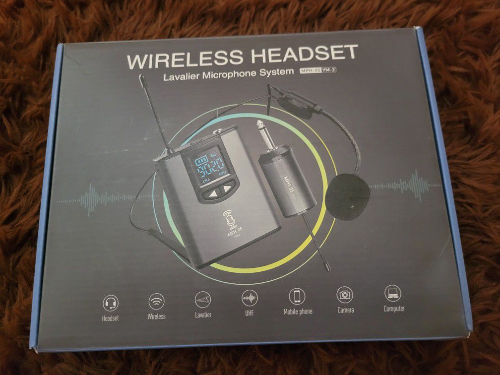 Wireless Headset Microphone 