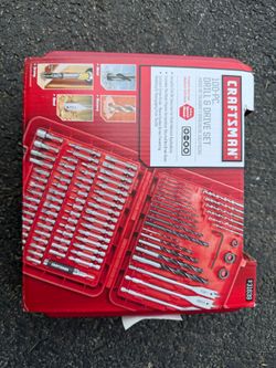 Craftsman 931639 100-Piece Drill & Drive Bit Set with Carrying Case