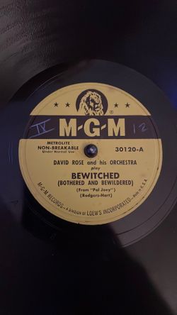 David Rose and his orchestra play Bewitched