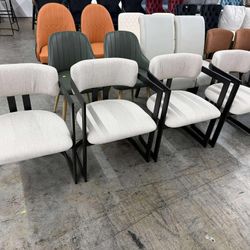 Christopher Knight Home Celica Modern Faux Wood Finish Upholstered Metal Dining Chairs (Set of 4), Black