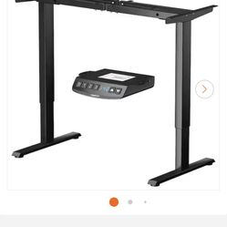 Electric Sit Stand Desk Frame, Dual-Motor For Sale $105.00 50%+ OFF Retail $239.99 NEW IN BOX