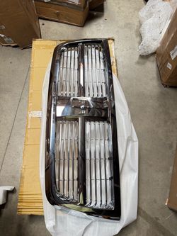 Chrome Grille Assembly 2010 2011 2012 Dodge Ram 2500 3500 front bumper grill
