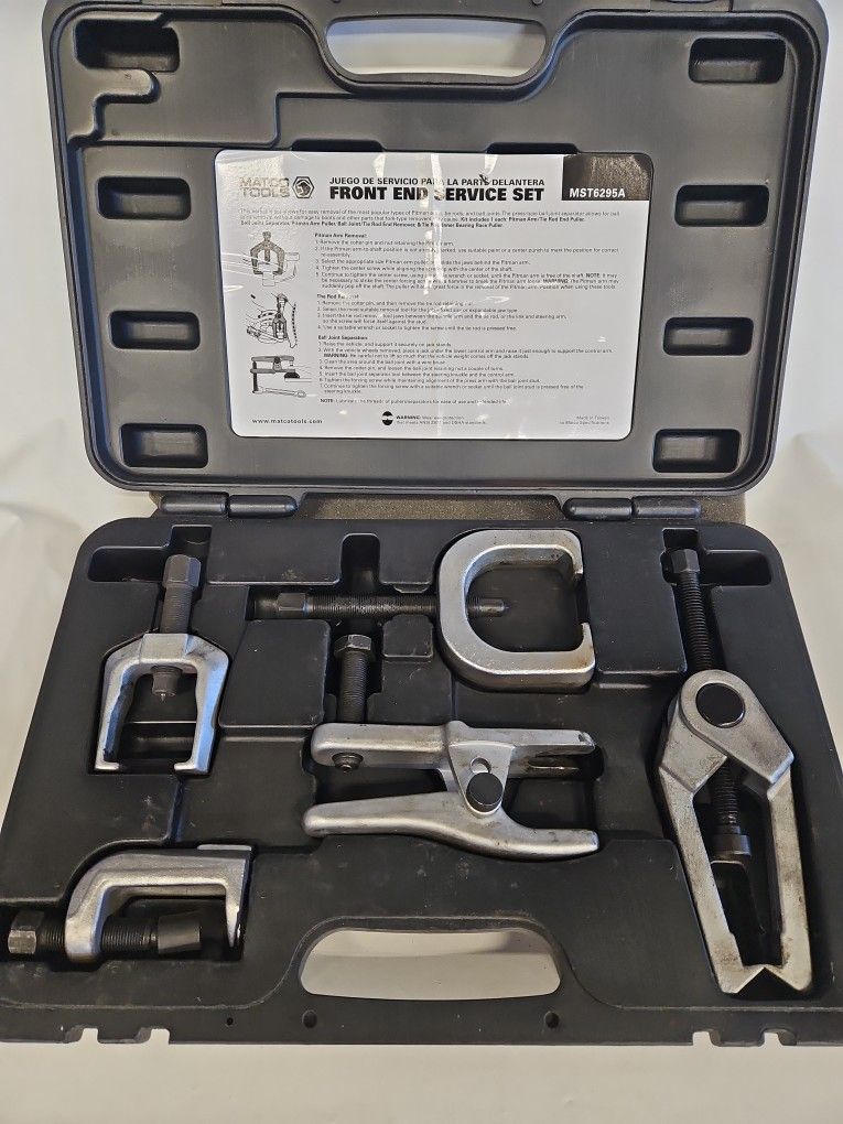 Matco Front End Service Set Kit Tire Rod Ball Joint Puller 816136-1