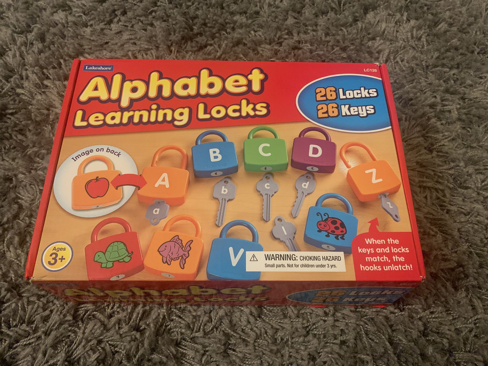 Alphabet Learning Locks