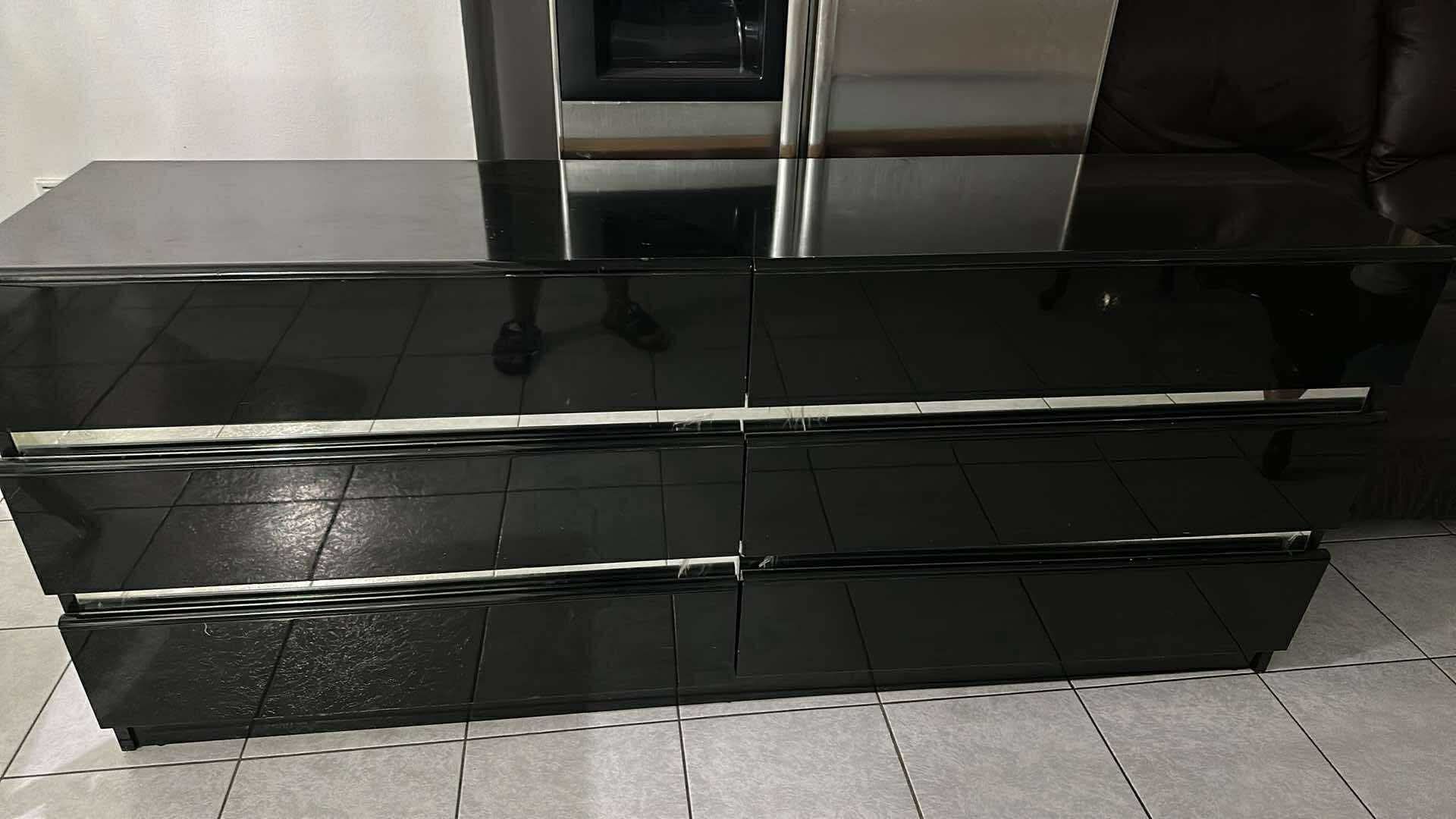 Large Black Drawer