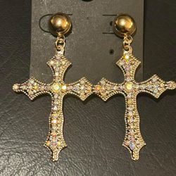 Cross Earrings 