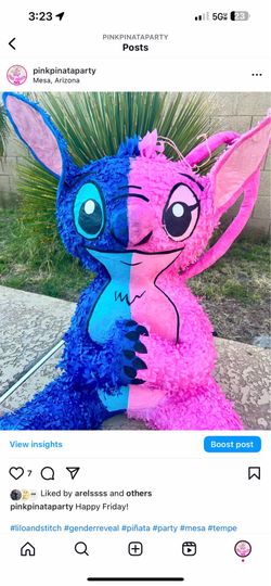 Custom made piñatas -spider man, tool box Milwaukee, beer bottle , Lilo , cherry