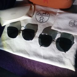 Hermes Bag And Gentle Monster Sunglasses 