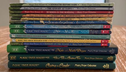 Magic Treehouse Books series - 14 books