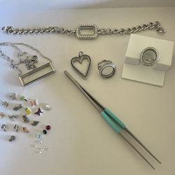 Assorted Origami Owl Jewelry/Charms